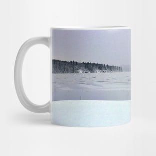 Great White North - A Very Cold Day on a Northern Canadian Lake Mug